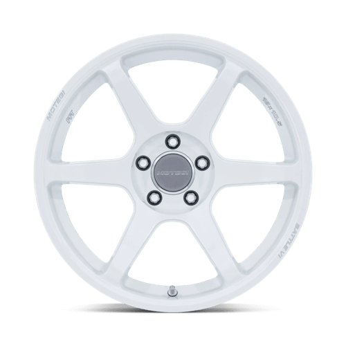 Motegi Racing MR160 Battle VI Matsuri White Pearl Wheels, Flow Formed, Aluminum