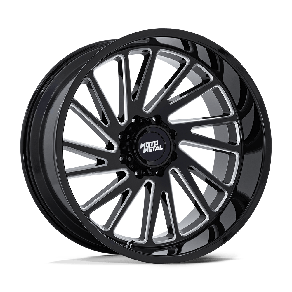 Moto Metal MO811 Combat Gloss Black Milled Wheels