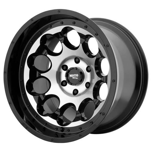 Moto Metal MO990 Rotary Gloss Black Machined Wheels