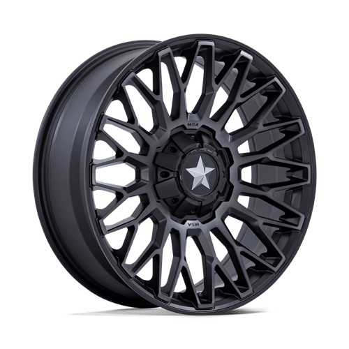 MSA M50 Clubber Matte Black DDT Dark Tint UTV Rims