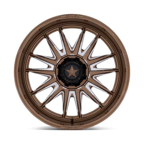 MSA M55 Commander UTV Gloss Bronze Milled Wheels, Cast Aluminum
