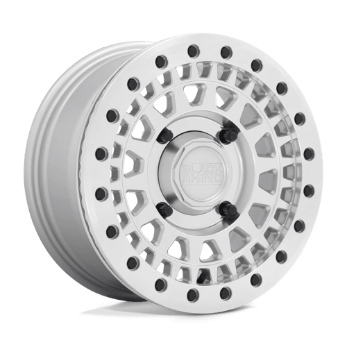 Black Rhino Parker Beadlock Silver UTV Rims