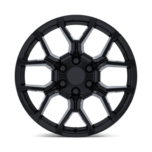 Performance Replicas PR233 Gloss Black Wheels, Flow Formed, Aluminum