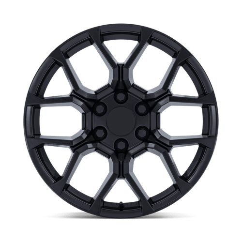 Performance Replicas PR233 Satin Black Wheels, Flow Formed, Aluminum