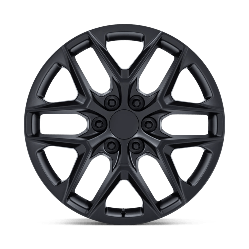 Performance Replicas PR229 Satin Black Wheels, Cast Aluminum