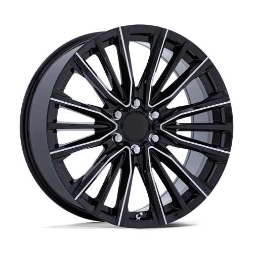 Performance Replicas PR223 Gloss Black Milled Wheels
