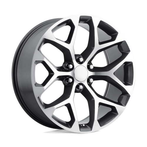 Performance Replicas PR176 Gunmetal Machined Wheels