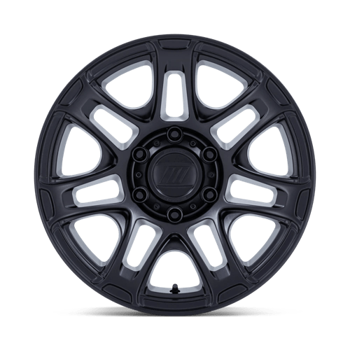 Pro Comp PA204 Roughneck Matte Black Wheels, Cast Aluminum