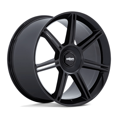 Rotiform FRA R907 Gloss Black & Matte Black Spoke Rims