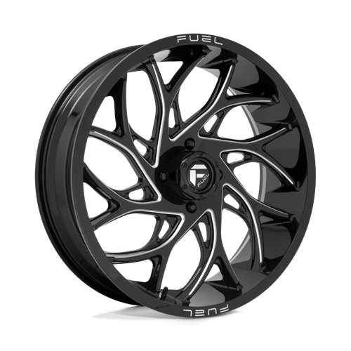Fuel Runner D741 Black Milled UTV Rims