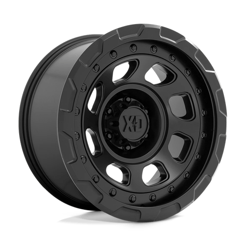 KMC XD861 Storm Satin Black Wheels