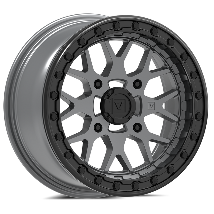 Valor Offroad V07 Beadlock Satin Graphite UTV Wheels