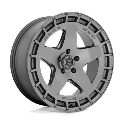 Fuel D734 Warp Matte Gunmetal 1-Piece Wheels