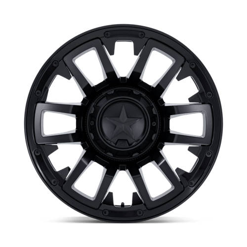 XD XD872 Colossus Matte Black Wheels, Cast Aluminum