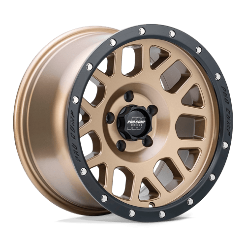 Pro Comp PA40 Vertigo Matte Bronze With Black Lip Wheels