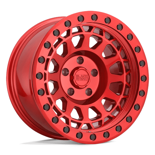 Black Rhino Primm Candy Red With Black Bolts Wheels