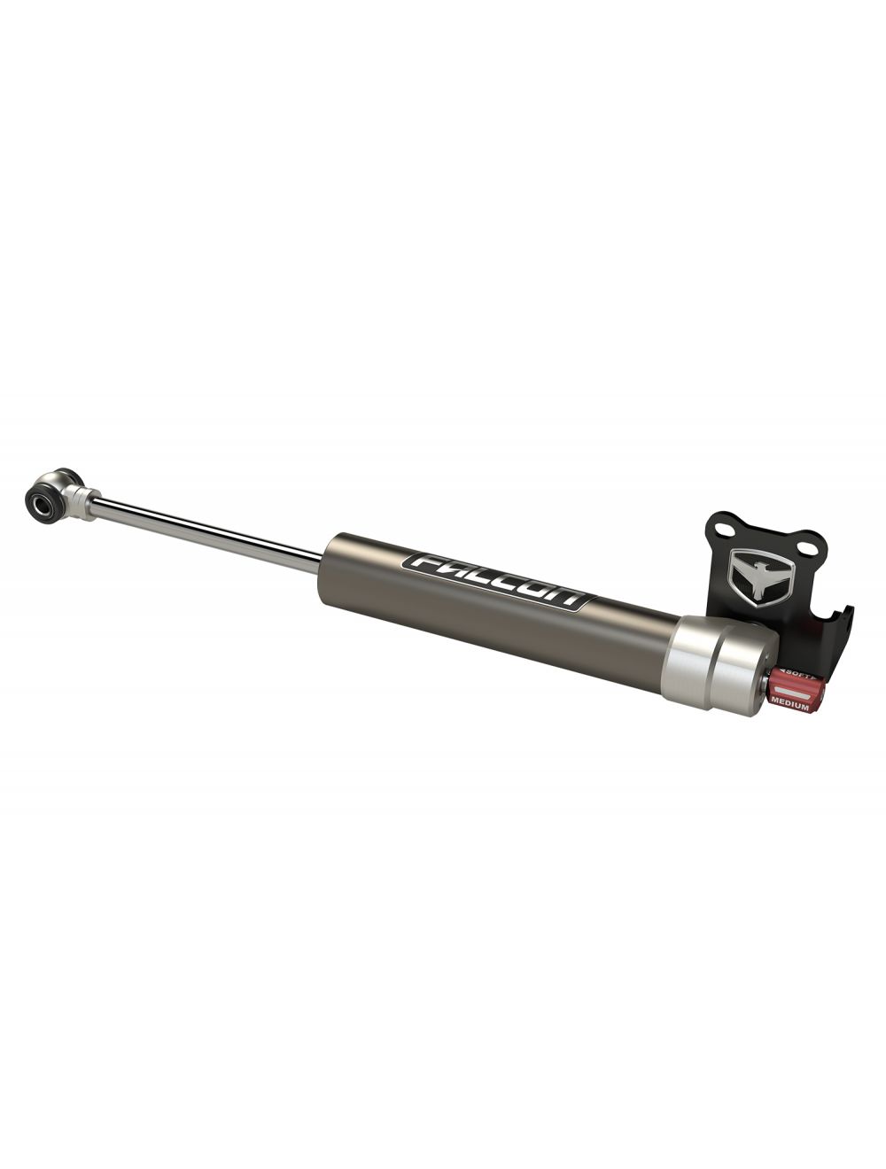 Falcon Jeep Gladiator Nexus EF 2.2 Fast Adjust Steering Stabilizer, Stock Tie Rod, 2020-2024, Mojave, 09-02-22-110-000