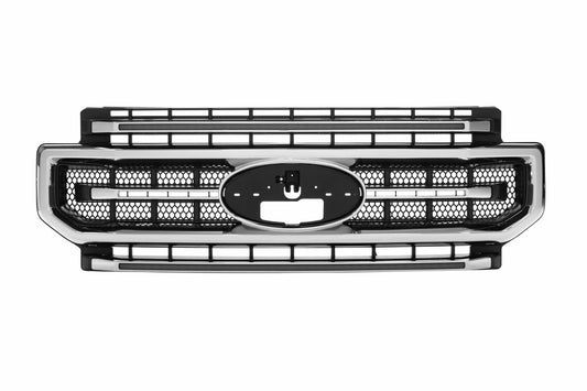 Morimoto Ford Super Duty XBG LED Grilles, 2020-2022, All Models, Chrome Finish, White DRL, XBG12