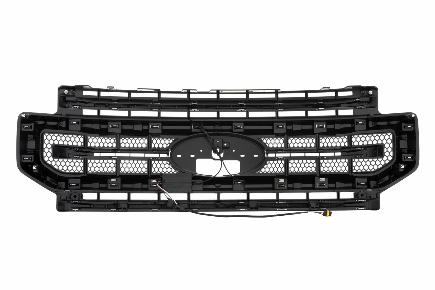 Morimoto Ford Super Duty XBG LED Grilles, 2020-2022, All Models, Chrome Finish, White DRL, XBG12