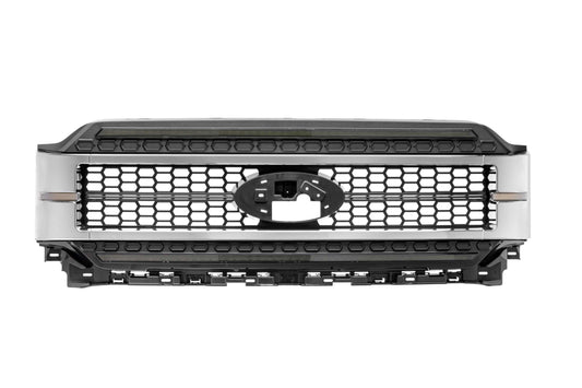 Morimoto Ford F-150 XBG LED Grilles, 2021+, Does Not Fit Raptor, Chrome Finish, White DRL, XBG23