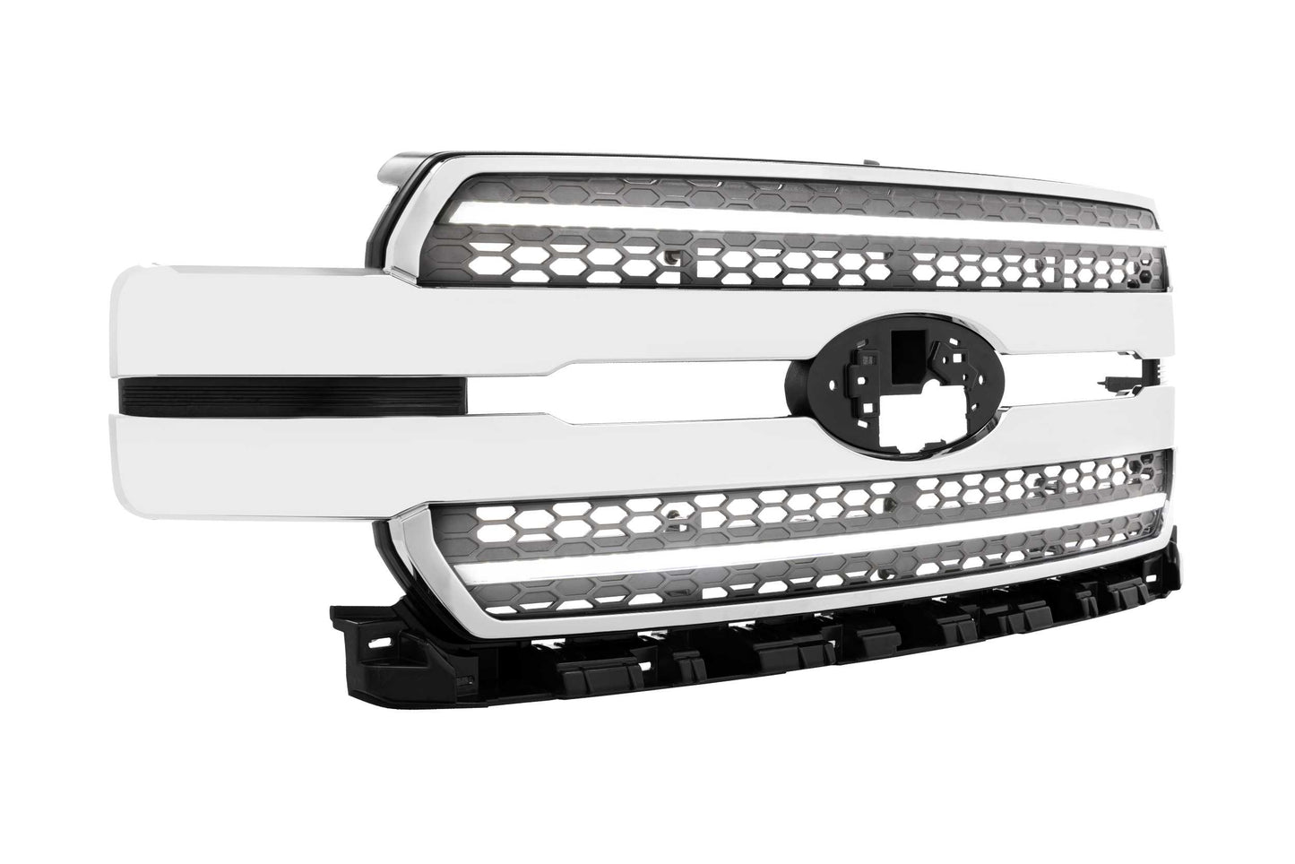 Morimoto Ford F-150 XBG LED Grilles, 2018-2020, All Models, Chrome Finish, White DRL, XBG17