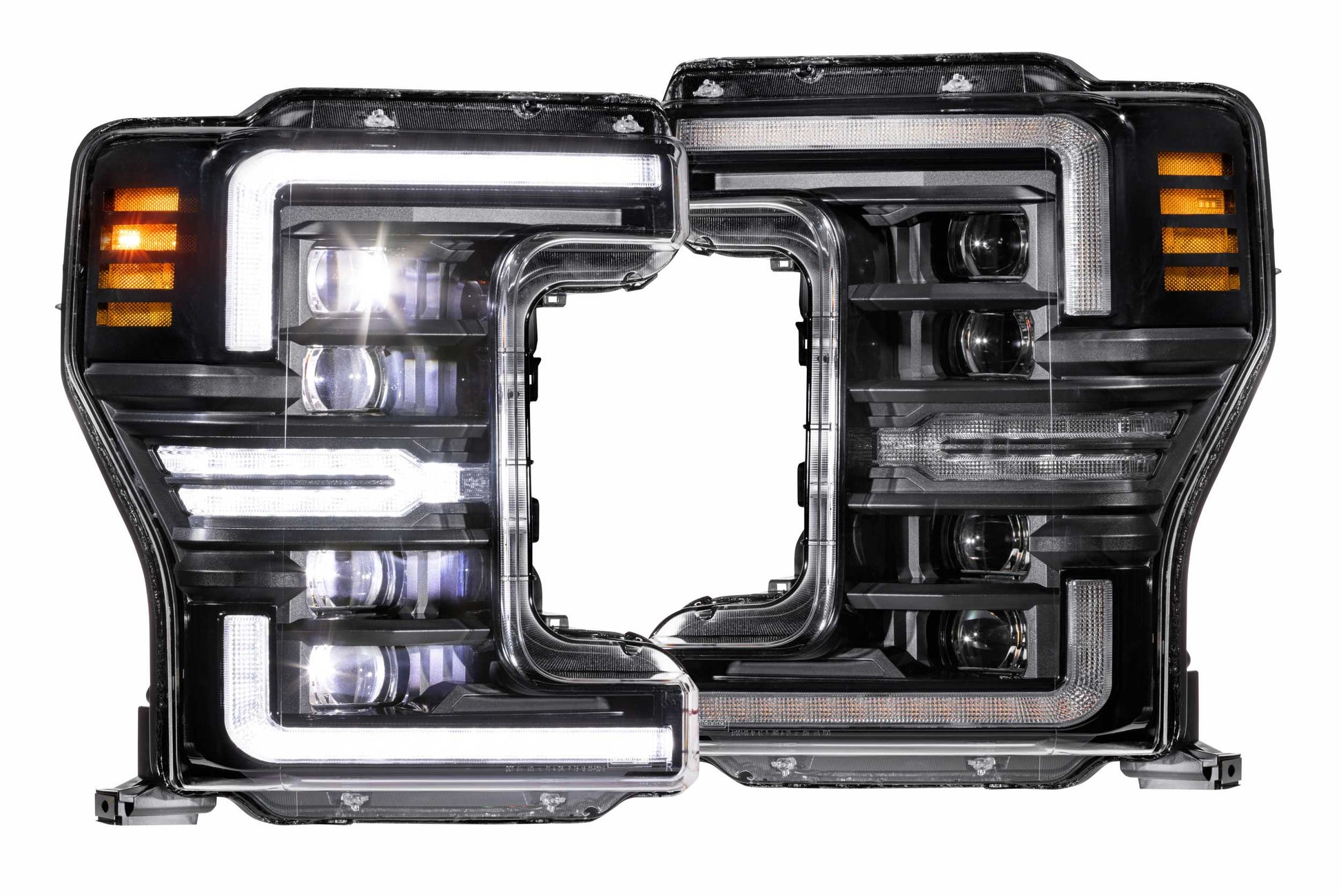 Morimoto Ford Super Duty XB LED Headlights, 2017-2019, Pair, ASM, Gen 2, LF503.2-ASM