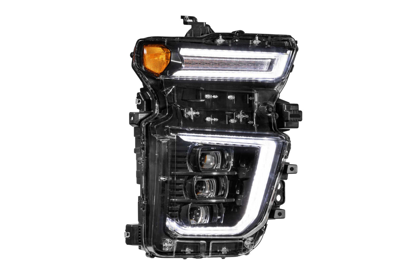 Morimoto Chevrolet Silverado HD XB LED Headlights, 2020-2024, Pair, Not Compatible: 2024 High Country, ZR2, LTZ, LF547