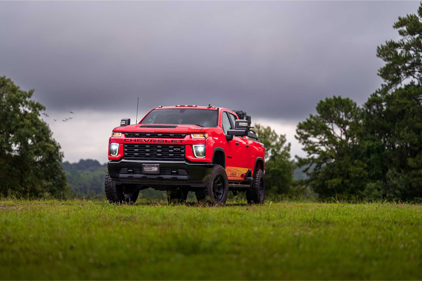 Morimoto Chevrolet Silverado HD XB Hybrid Headlights, 2020-2024, Does Not Fit: 2024 High Country, ZR2, or LTZ, Pair, LF546