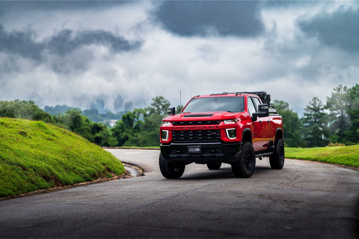 Morimoto Chevrolet Silverado HD XB Hybrid Headlights, 2020-2024, Does Not Fit: 2024 High Country, ZR2, or LTZ, Pair, LF546