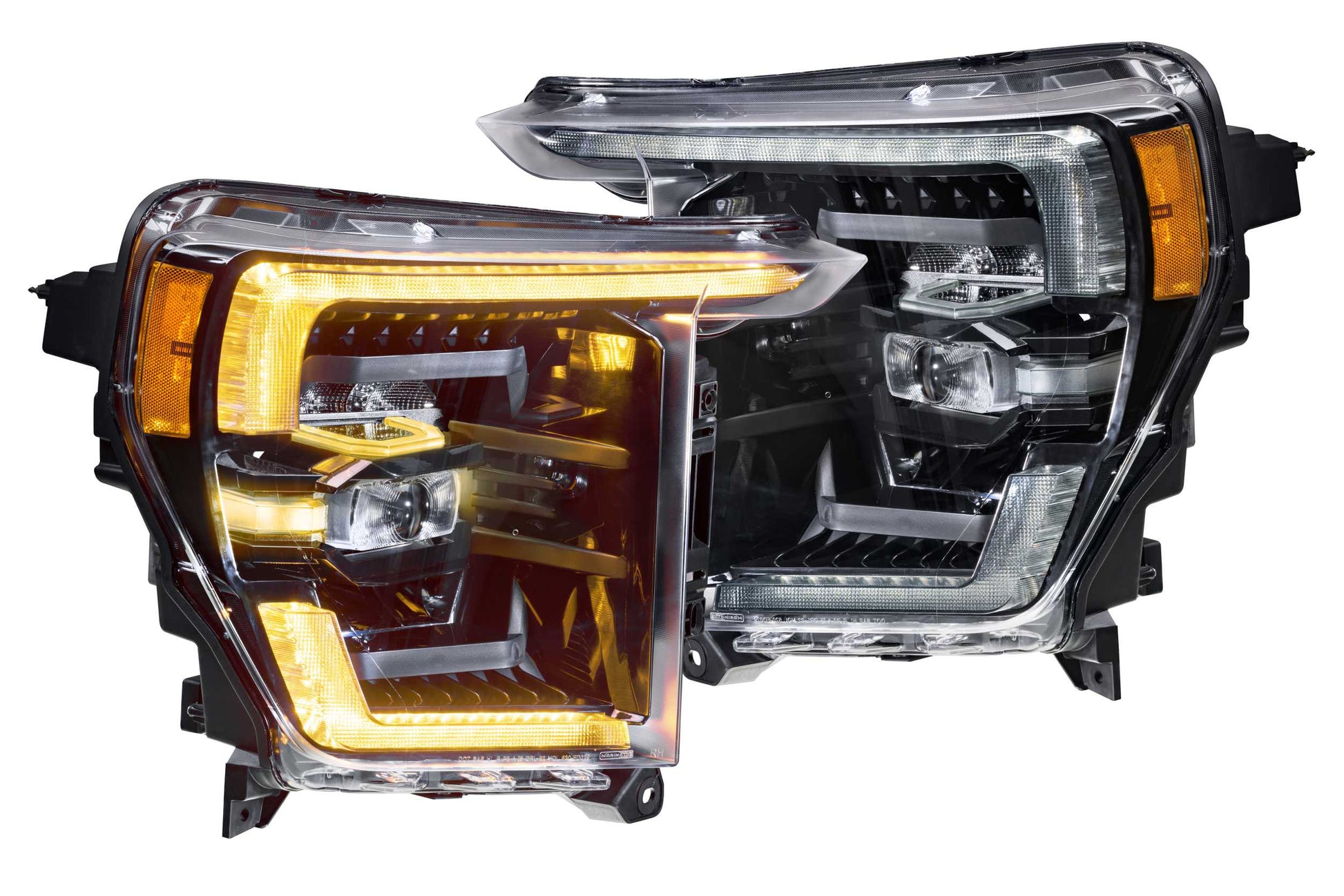 Morimoto Ford F-150 XB Headlights, 2021+, Amber DRL, LF498-A