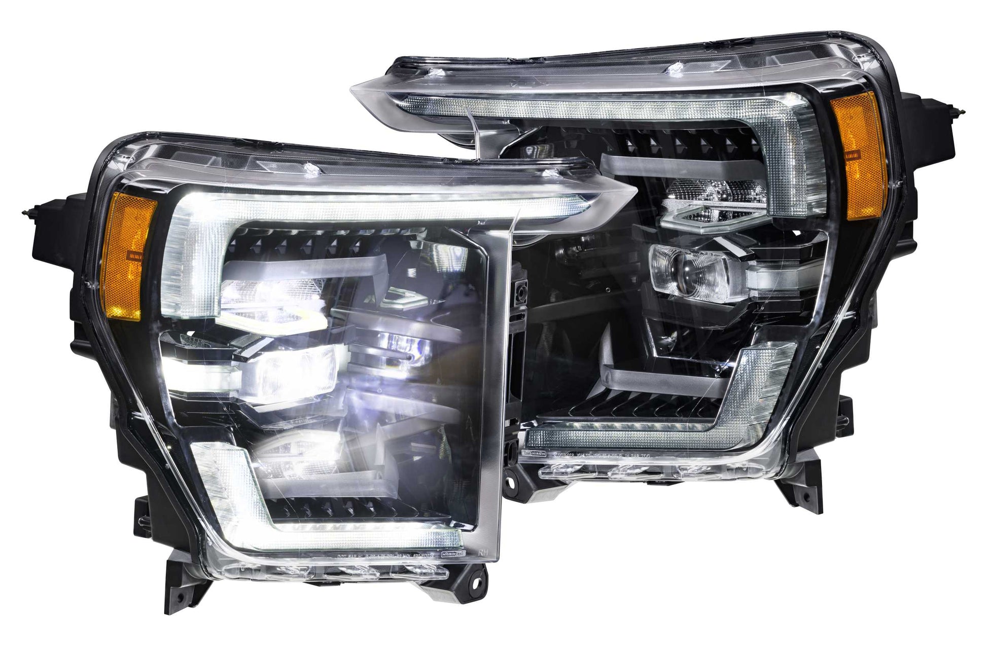 Morimoto Ford F-150 XB Headlights, 2021+, White DRL, LF498