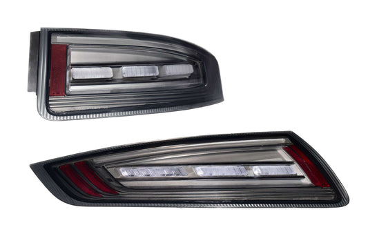 Morimoto Porsche 911 XB LED Tail Lights, 2005-2008, 997.1 Body Style, Smoked, Set, LF745