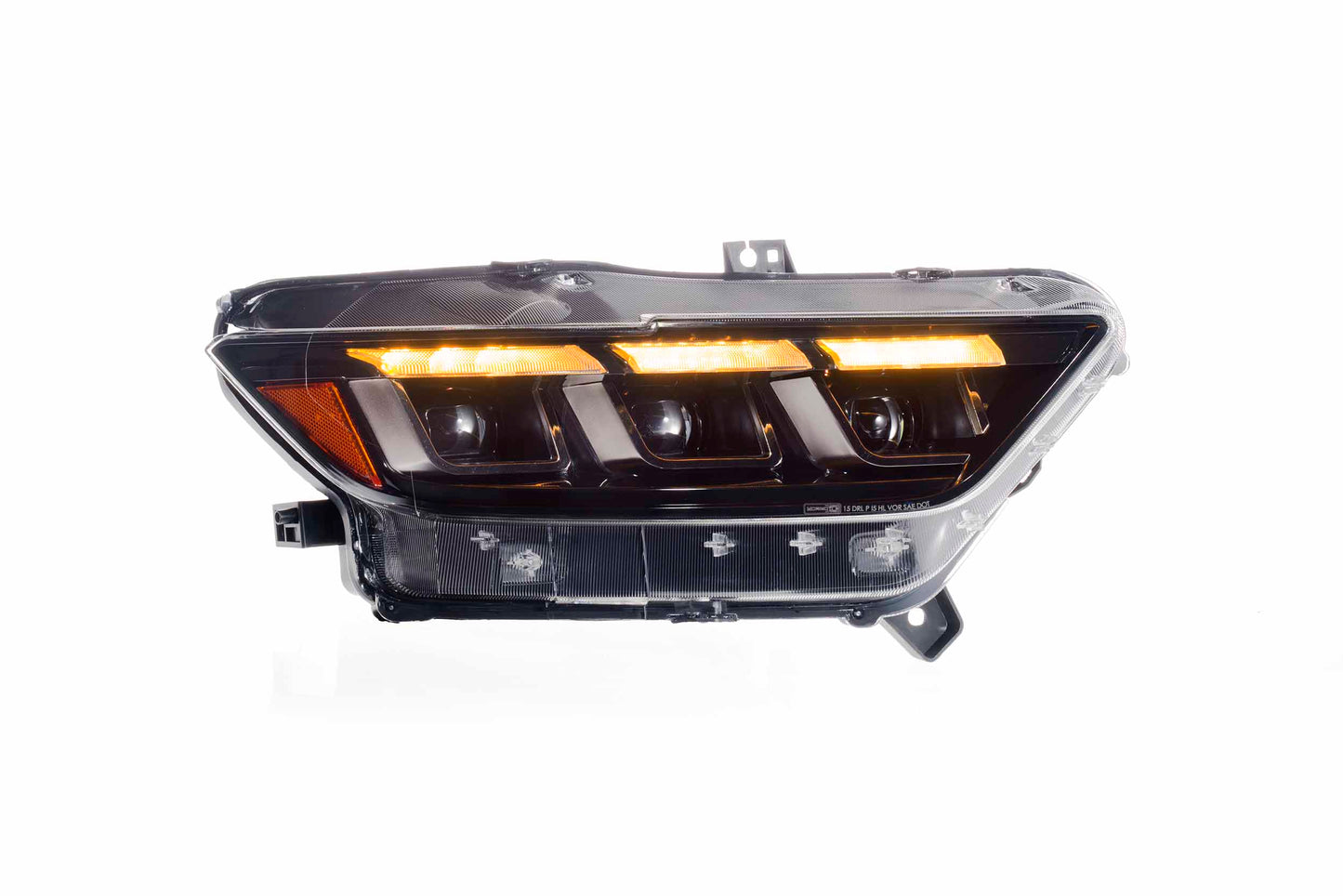 Morimoto Ford Mustang / GT350 / GT350R / GT500 XB LED Headlights, 2015-2017, All Models, Generation II, Set, LF2-410