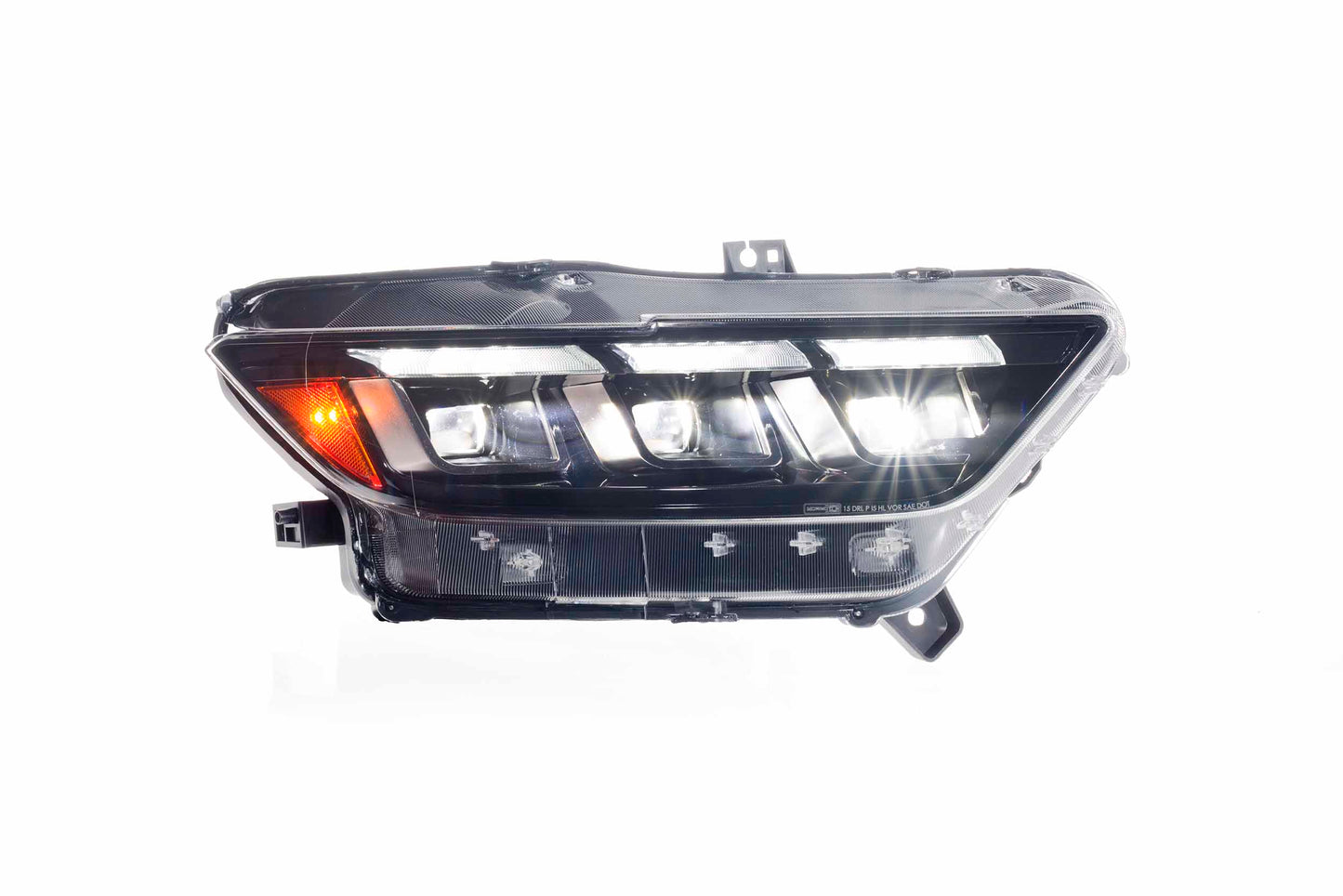 Morimoto Ford Mustang / GT350 / GT350R / GT500 XB LED Headlights, 2015-2017, All Models, Generation II, Set, LF2-410