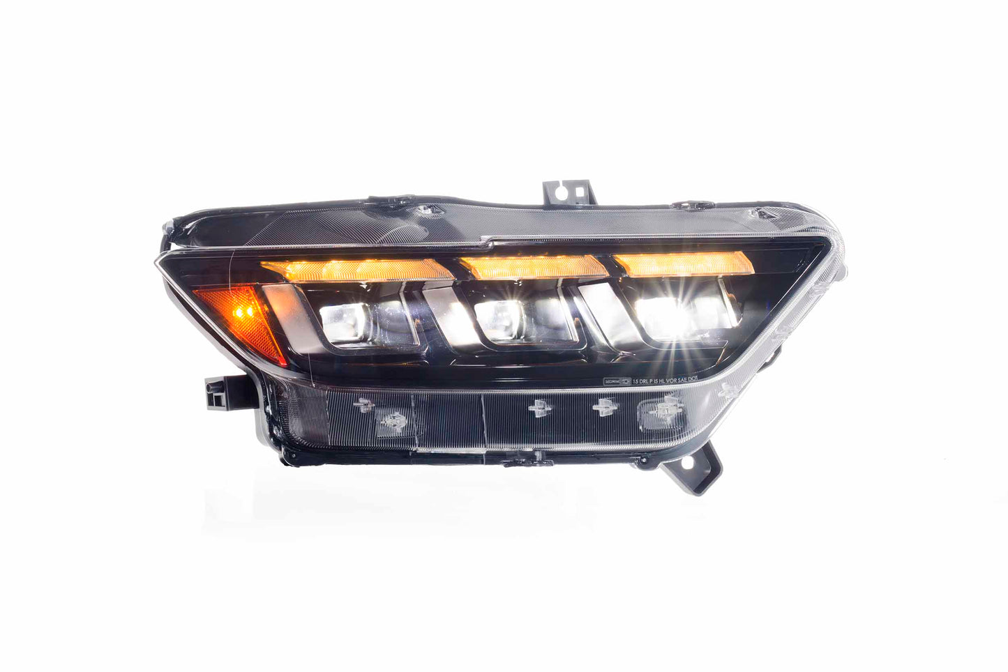 Morimoto Ford Mustang / GT350 / GT350R / GT500 XB LED Headlights, 2015-2017, All Models, Generation II, Set, LF2-410