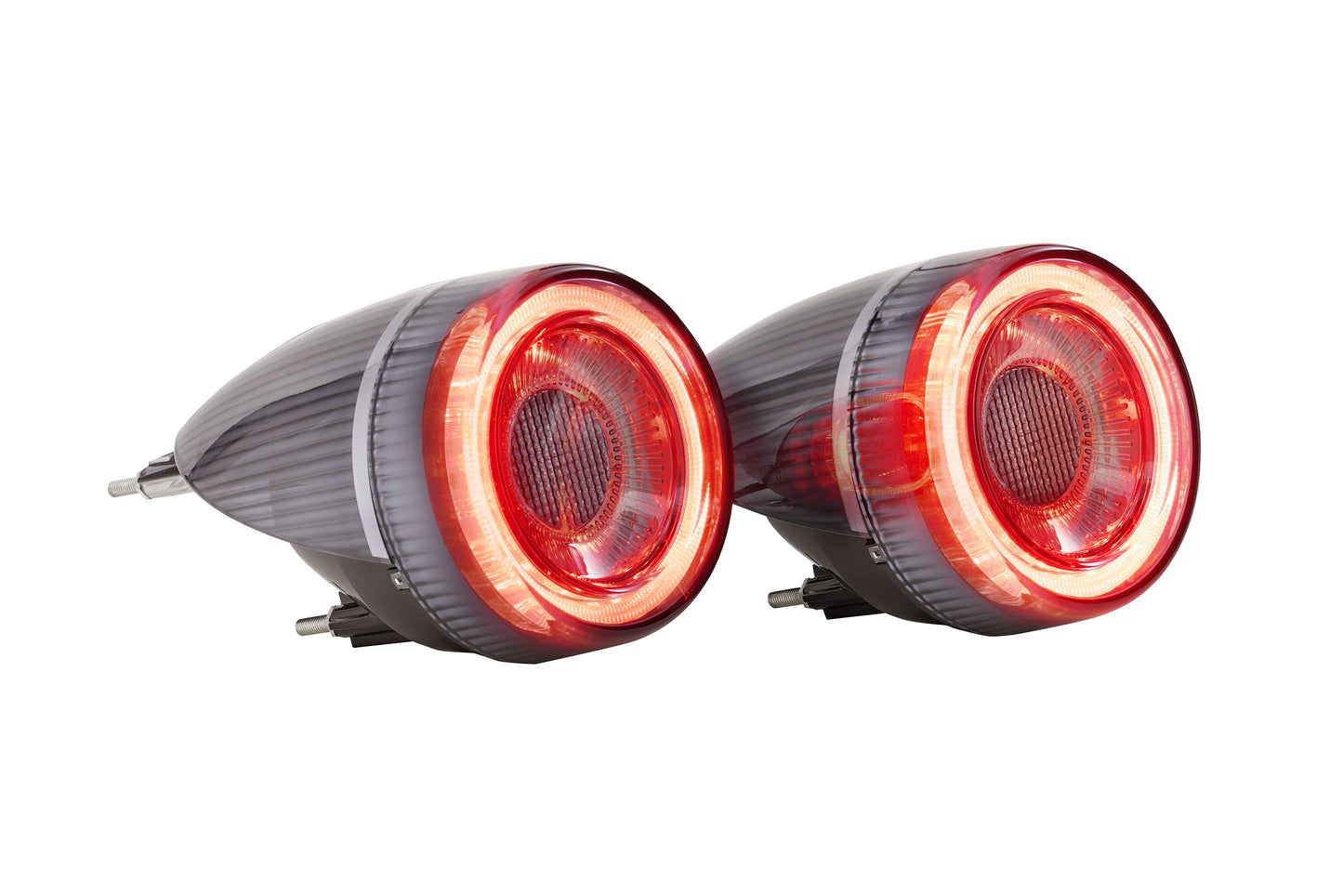 Morimoto Ferrari F430 / Ferrari Enzo XB LED Tail Lights, 2005-2010, Fits: Berlinetta, Spider, Scuderia, 16M, Set, Smoked, LF357