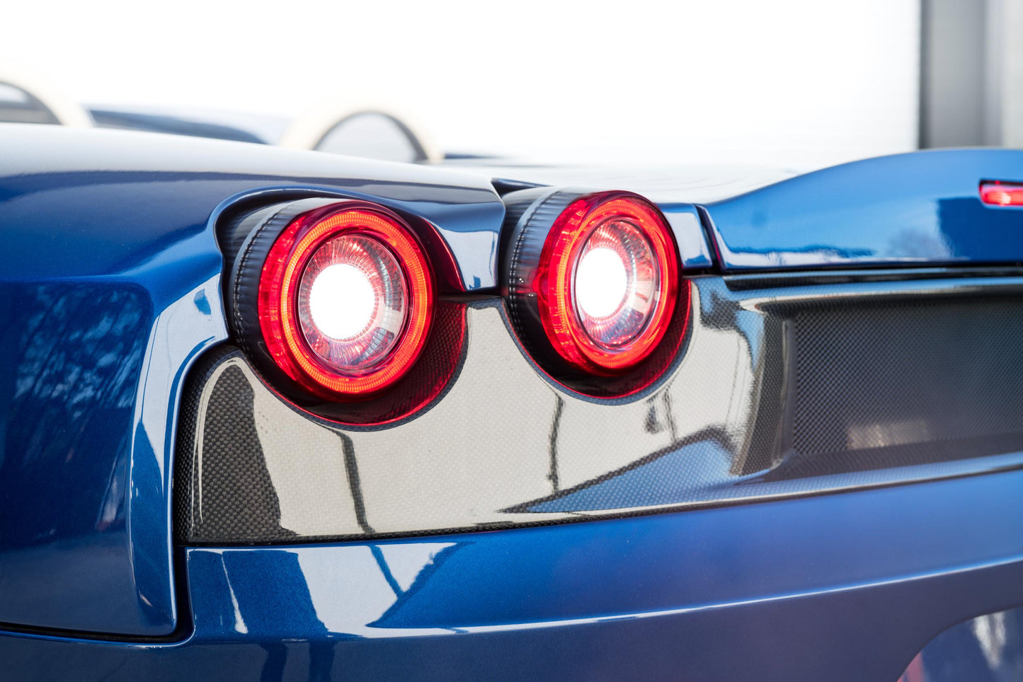 Morimoto Ferrari F430 / Ferrari Enzo XB LED Tail Lights, 2005-2010, Fits: Berlinetta, Spider, Scuderia, 16M, Set, Smoked, LF357