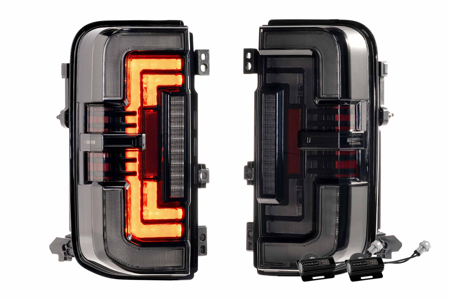 Morimoto Ford Bronco XB LED Tail Lights, 2021+, All Models, Smoked, Set, LF750