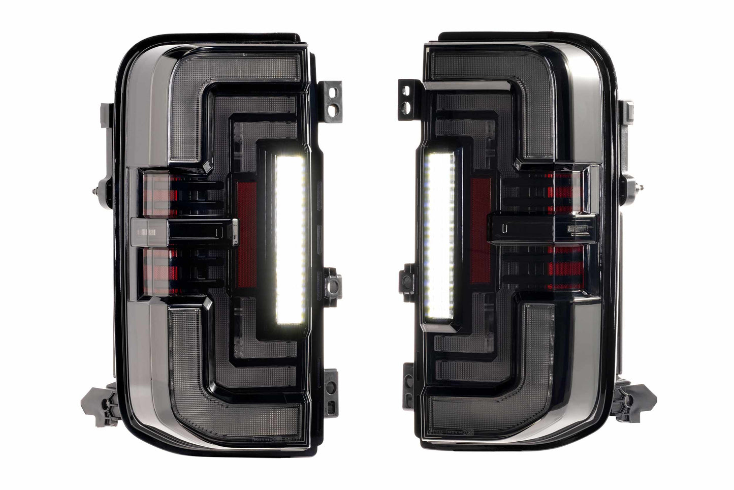 Morimoto Ford Bronco XB LED Tail Lights, 2021+, All Models, Smoked, Set, LF750