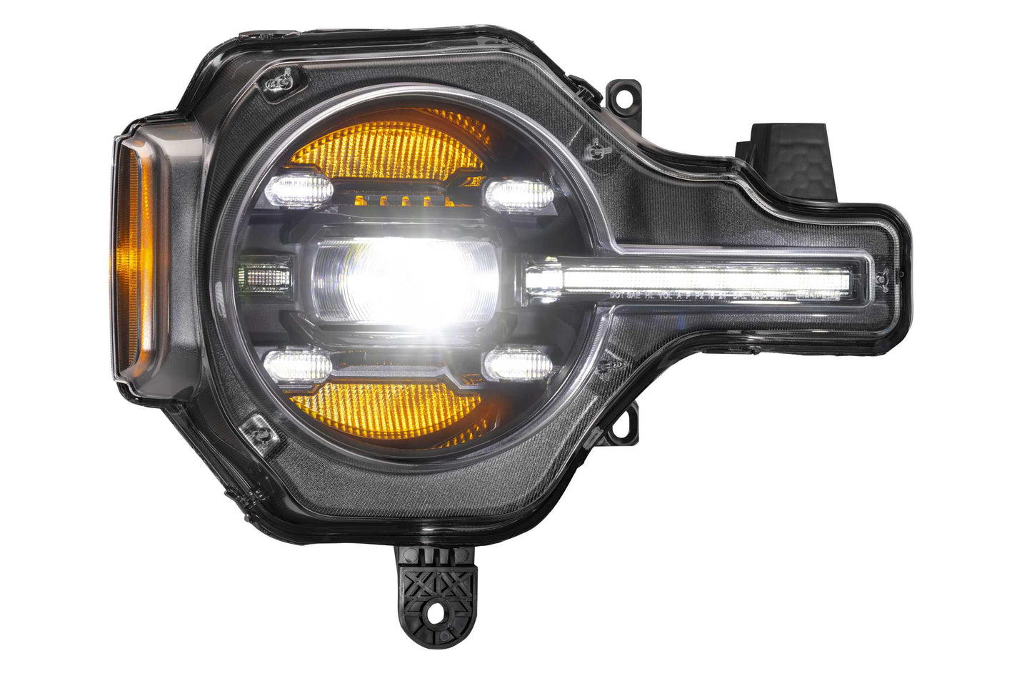 Morimoto Ford Bronco / Bronco Raptor XB LED Headlights, 2021+, Pair, White DRL, LF497