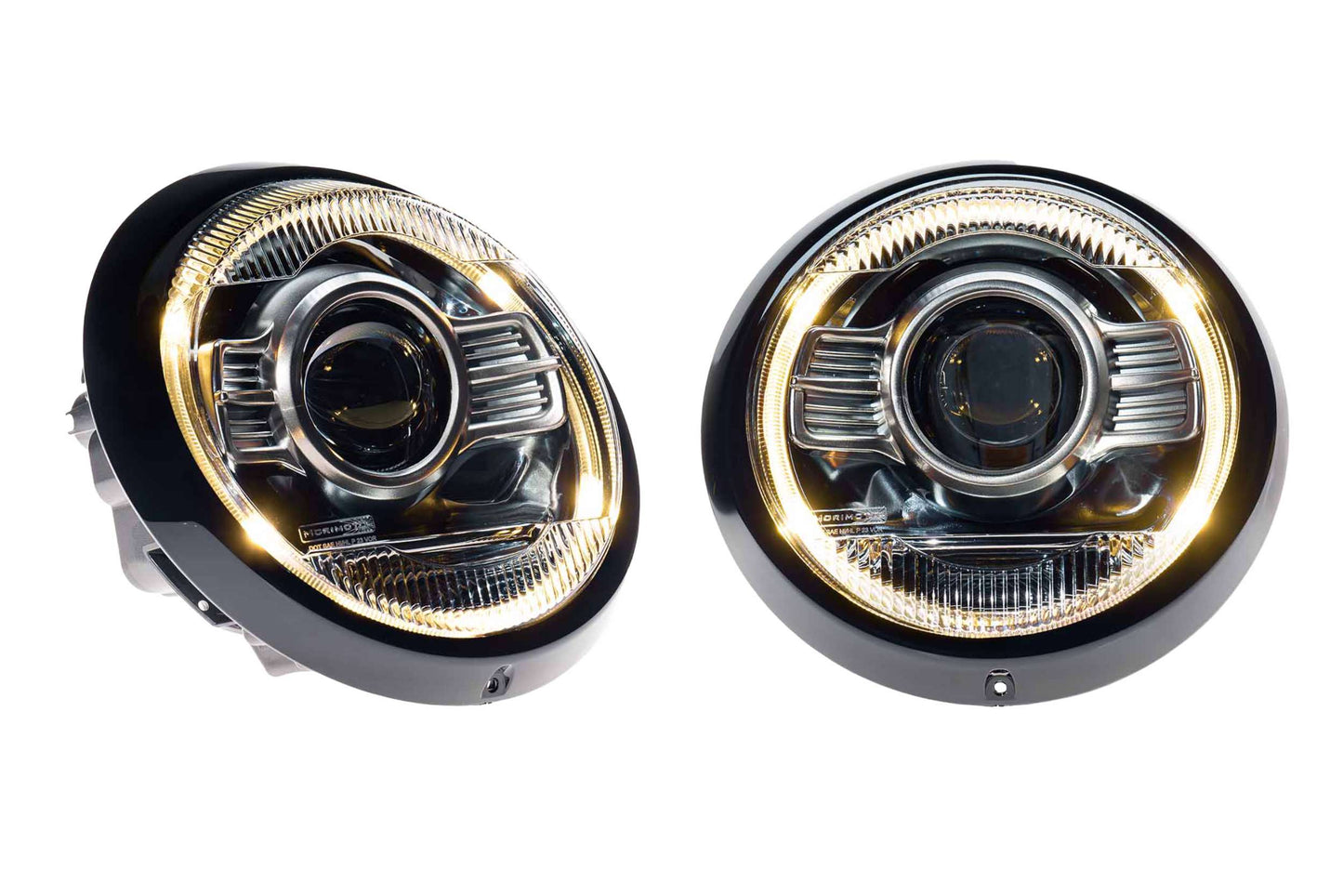 Morimoto Porsche 964 XB LED Headlights, 911 / 912 / 964 Body styles, Classic White, Set, LF965C