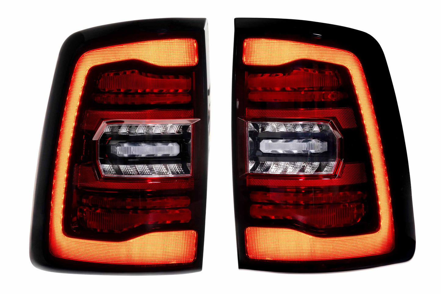 Morimoto Dodge Ram HD Trucks XB LED Tail Lights, 2019+, Set, Red, LF752