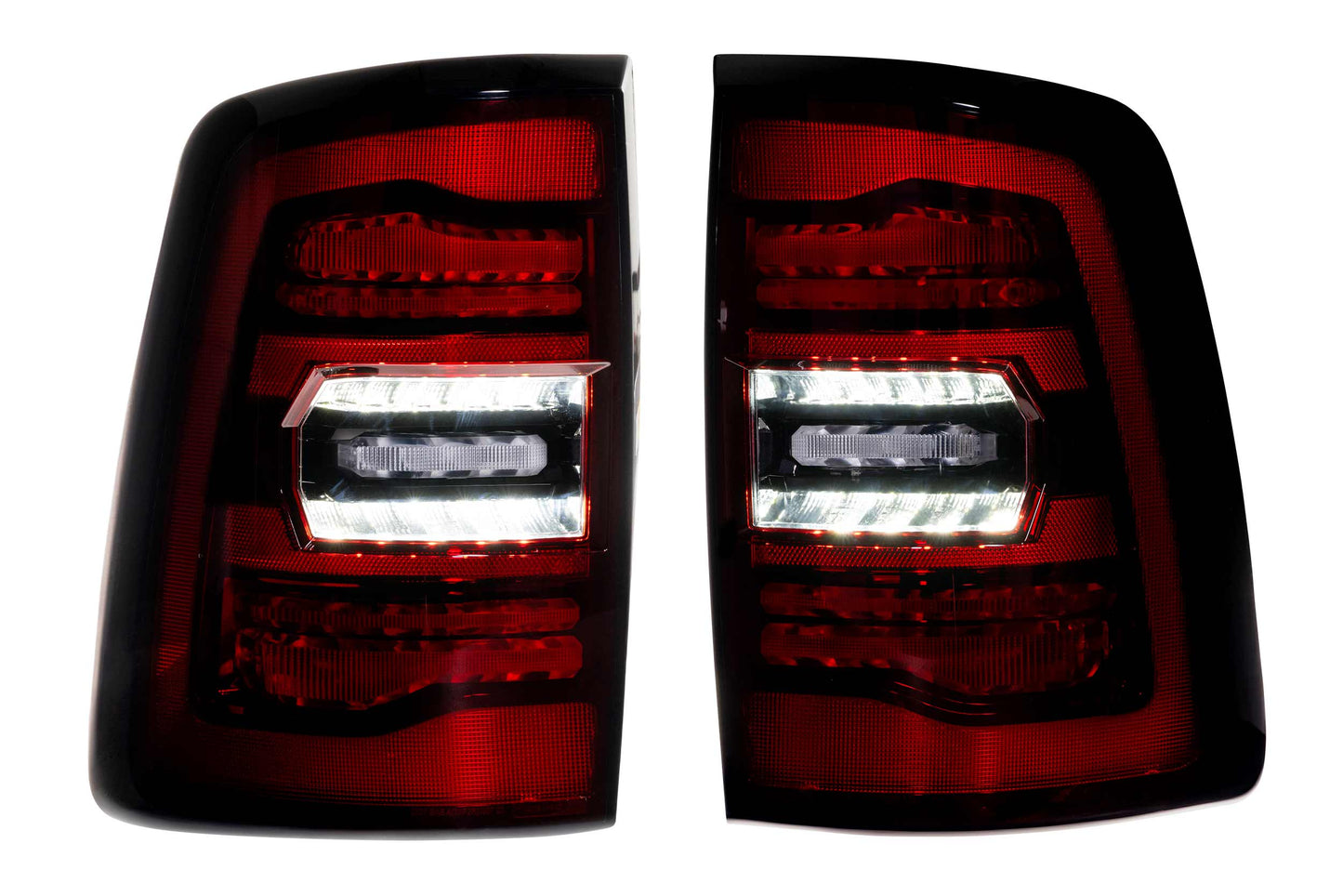 Morimoto Dodge Ram HD Trucks XB LED Tail Lights, 2019+, Set, Red, LF752