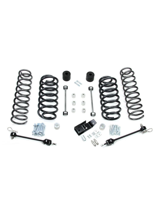 TeraFlex Jeep Wrangler TJ 4" Coil Spring Base Lift Kit With Quick Disconnects, No Shocks