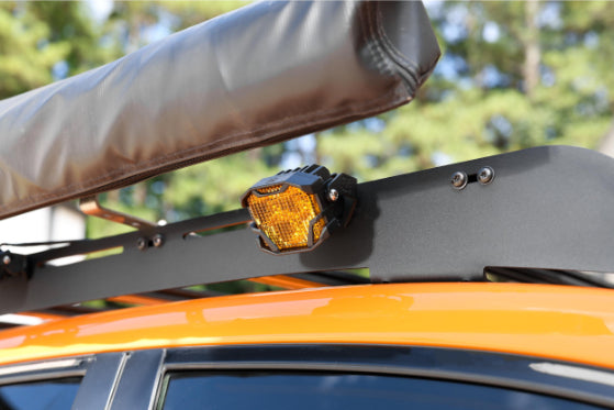 Morimoto 4Banger 2.0 HXB LED Pods, With Included U Brackets, Flood, Yellow, Set, Universal, BAF138.2