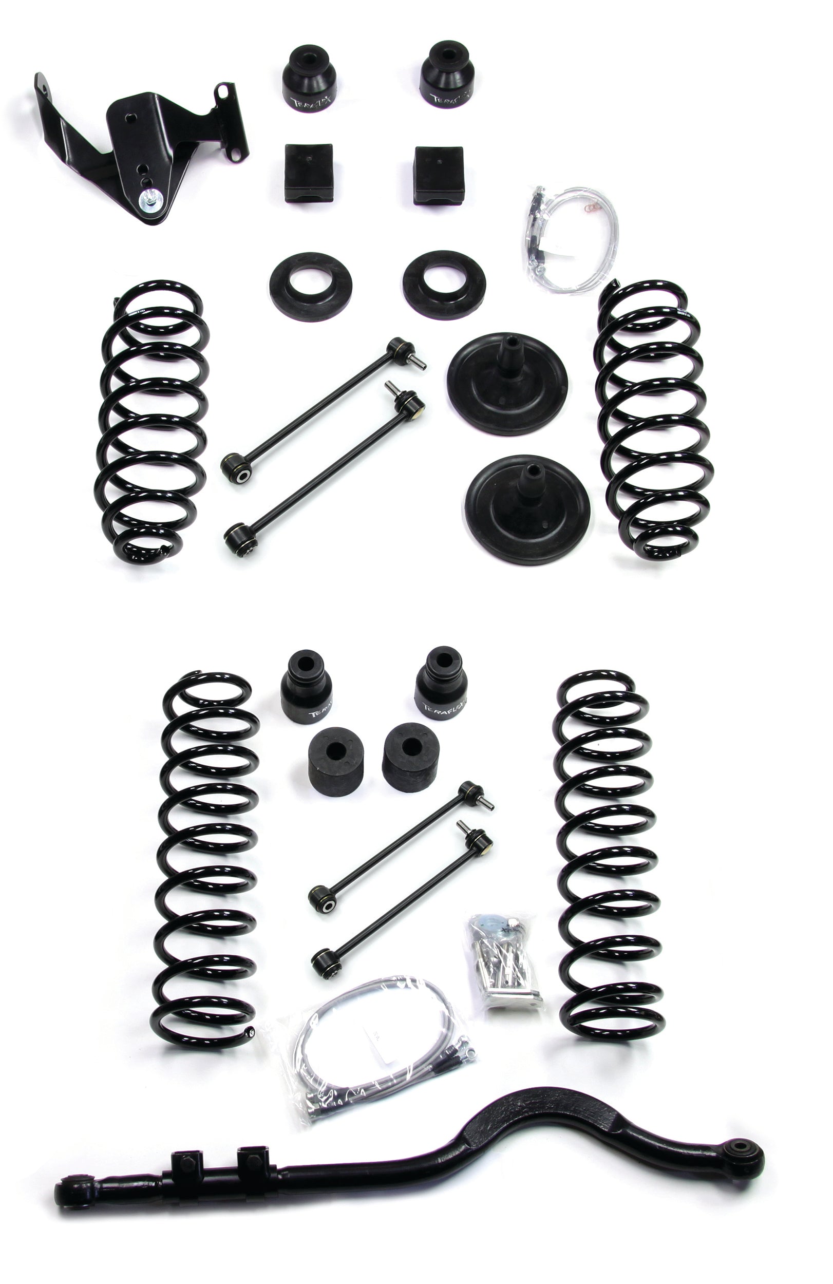 TeraFlex Jeep Wrangler JK 4 Door 4" Lift Kit, Right Hand Drive