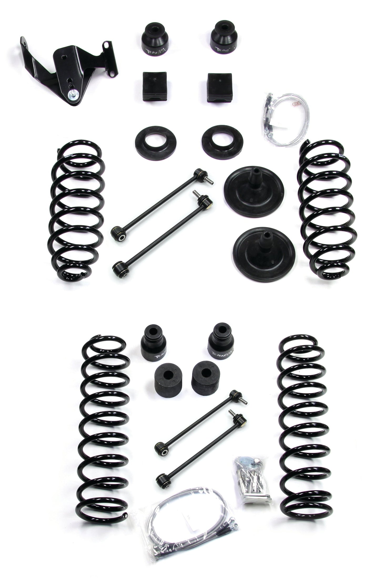 TeraFlex Jeep Wrangler JK 2 Door 4" Base Lift Kit, Right Hand Drive