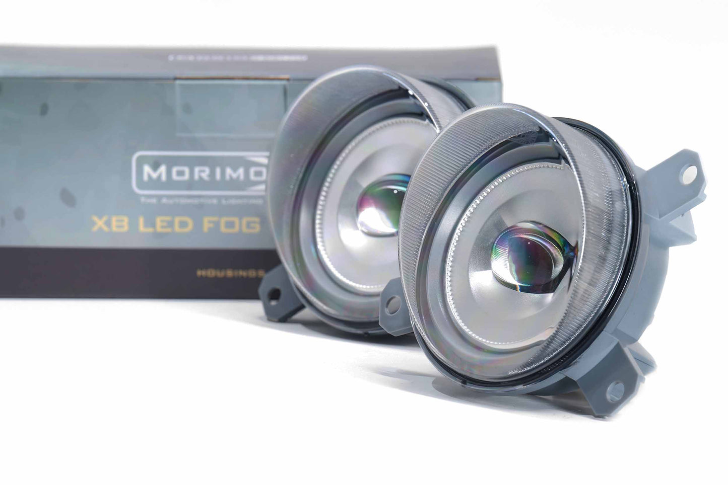 Morimoto Ferrari F355 / Ferrari F512M XB LED Fogs, 1995-1998, Fits: Berlinetta, Spider, GTS, Pair, Chrome, LF345