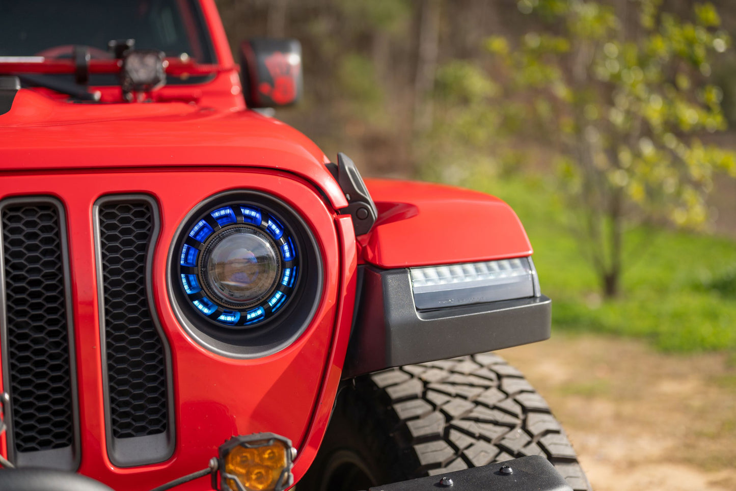 Morimoto Jeep Wrangler Super7 RGBW Halo System, 2018+, JL & JT Models: All trims, LF479