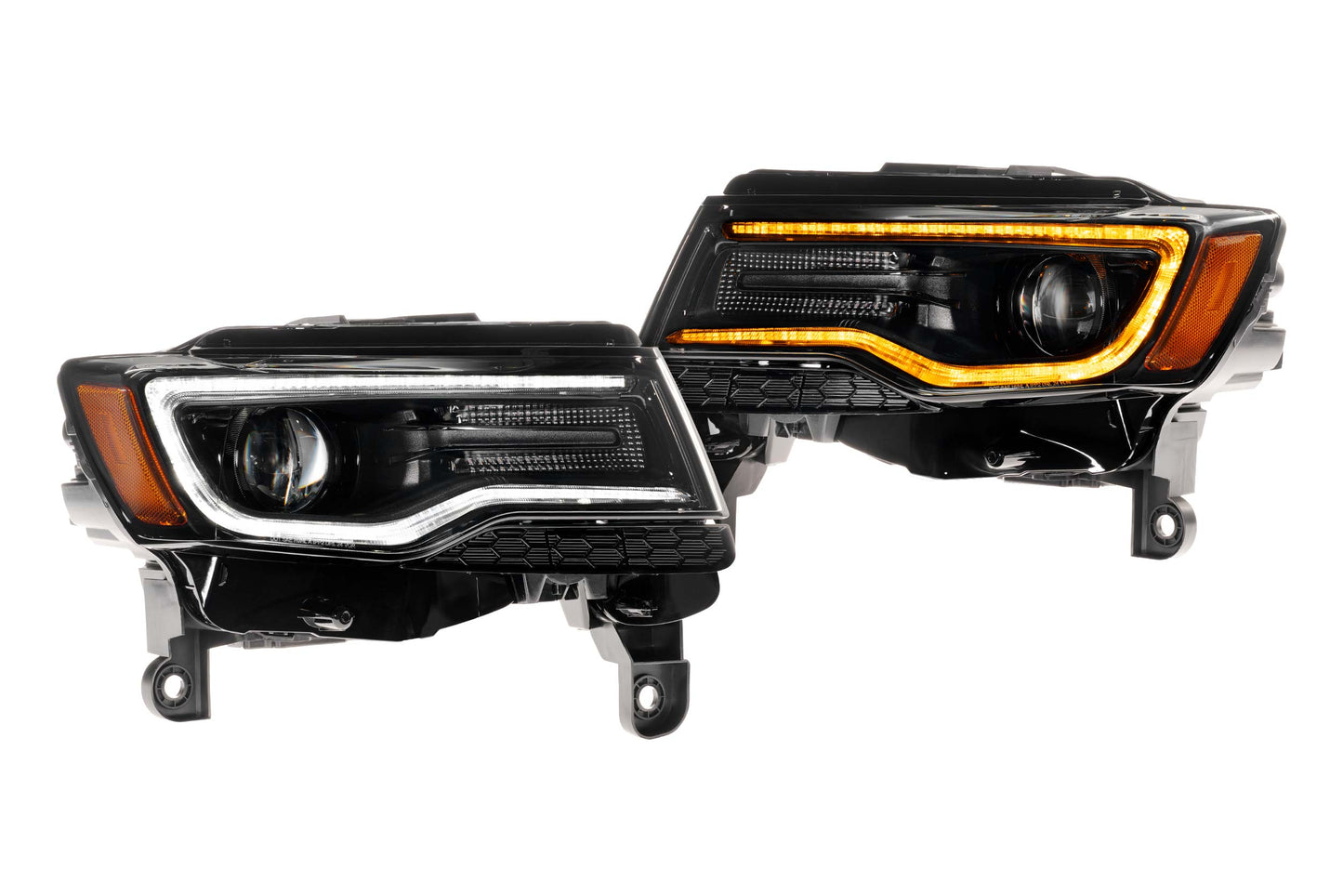 Morimoto Jeep Grand Cherokee WK2 XB LED Headlights, 2014-2022, All Models, Set, Generation II, LF279